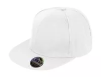 Bronx Original Flat Peak Snap Back Cap Fehér