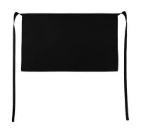 BRUSSELS Short Bistro Apron Black