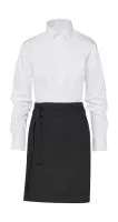 BRUSSELS Short Bistro Apron Black