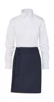 BRUSSELS Short Bistro Apron Navy