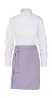 BRUSSELS Short Bistro Apron Lavender