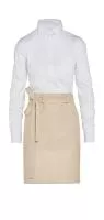 BRUSSELS - Short Recycled Bistro Apron with Pocket