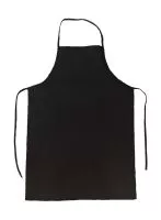 BUDAPEST Festival Apron with Pocket Black