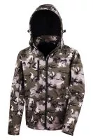 Camo TX Performance Hooded Softshell Camo Green 