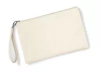 Canvas Wristlet Pouch Natural/Natural