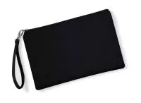 Canvas Wristlet Pouch Black/Black