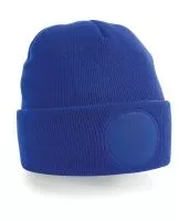 Circular Patch Beanie Bright Royal