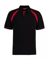 Classic Fit Oak Hill Polo Black/Bright Red