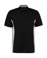 Classic Fit Sportsman Shirt SSL Black/Silver/White