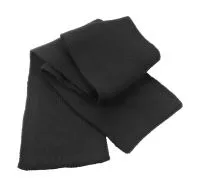 Classic Heavy Knit Scarf Black