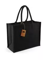 Classic Jute Shopper Black/Black