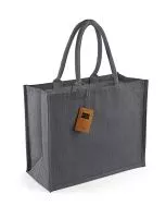 Classic Jute Shopper Graphite Grey/Graphite Grey