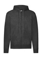 Classic Kapucnis felső Sweat Jacket Dark Heather Grey