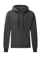 Classic Kapucnis felső Sweat Dark Heather Grey