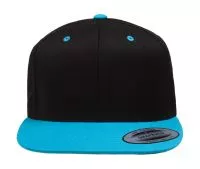 Classic Snapback 2-Tone Cap Black/Teal