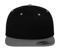 Classic Snapback 2-Tone Cap Black/Silver