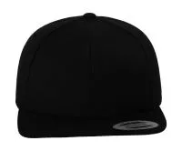 Classic Snapback Cap Black