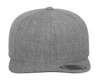 Classic Snapback Cap Heather Grey