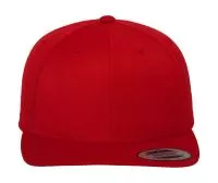 Classic Snapback Cap Piros