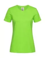 Classic-T Organic Fitted Women Kiwi Green