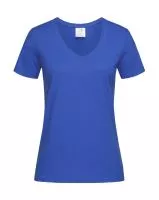 Classic-T V-Neck Women Bright Royal