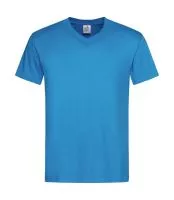 Classic-T V-Neck Ocean Blue