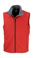 Core Softshell Bodywarmer Piros