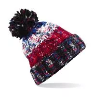 Corkscrew Pom Pom Beanie Black Jacks