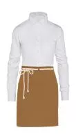 CORSICA - Cord Bistro Apron with Pocket Caramel