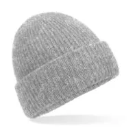 Cosy Ribbed Beanie Grey Marl