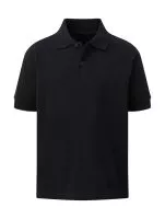 Cotton Polo Kids Black