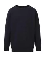 Crew Neck Sweatshirt Kids  Navy