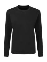 Crew Neck Sweatshirt Women Black