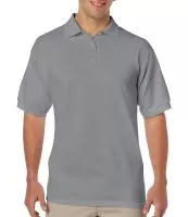 DryBlend Adult Jersey Polo Gravel