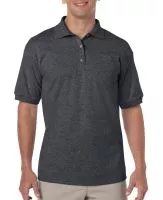 DryBlend Adult Jersey Polo Dark Heather