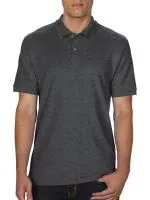 DryBlend® Double Piqué Polo Dark Heather