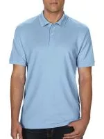 DryBlend® Double Piqué Polo Light Blue