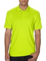 DryBlend® Double Piqué Polo Safety Green