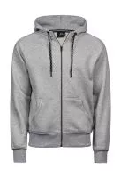 Fashion Full Zip Hood Heather Grey