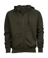 Fashion Full Zip Hood Dark Olive