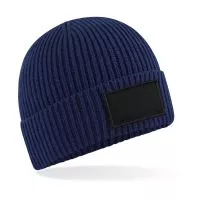 Fashion Patch Beanie Oxford Navy/Black