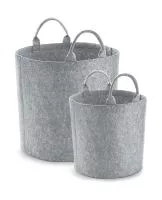 Felt Trug Grey Melange