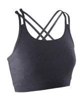 Fitness Women`s Crop Top Phantom Grey