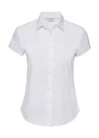 Fitted Short Sleeve Blouse