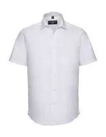 Fitted Short Sleeve Stretch Shirt