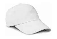 Flat Brushed-Cotton-Cap Fehér