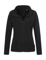 Fleece Jacket Women Black Opal