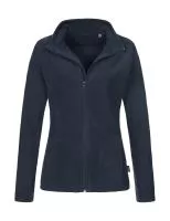 Fleece Jacket Women Blue Midnight