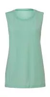 Flowy Scoop Muscle Tank Top Mint