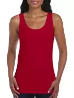 Gildan Ladies Softstyle® Tank Top Cherry Red